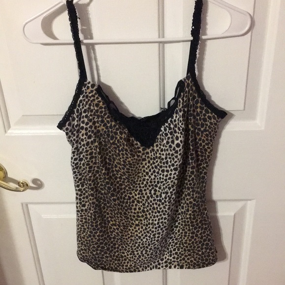 Express Tops Express Animal Print Tank Top Poshmark